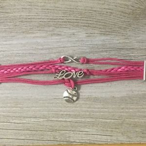 Softball Bracelet Hanging Ball